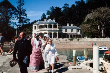 Image: Sir George Grey celebrations, Mansion House, Kawau Island, 1983