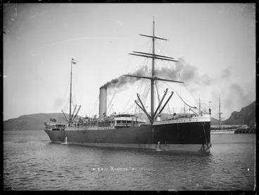 Image: The Ruahine at Port Chalmers