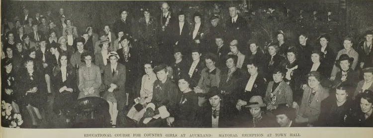 Mayoral reception at the Town Hall of the formal opening of Girls' Educational Week