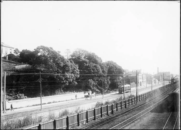 Beach Road, Auckland Central, 1914