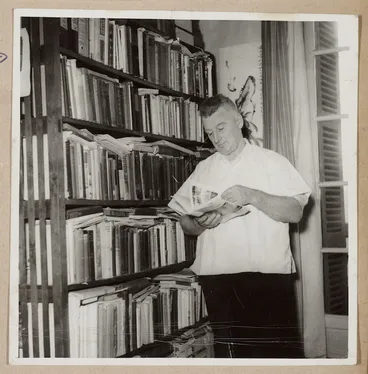 Image: Rewi Alley at Beijing, China