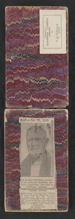 McNeish, Harry, 1874-1930 : Journal of Harry McNeish, carpenter on Shackleton's Endurance expedition