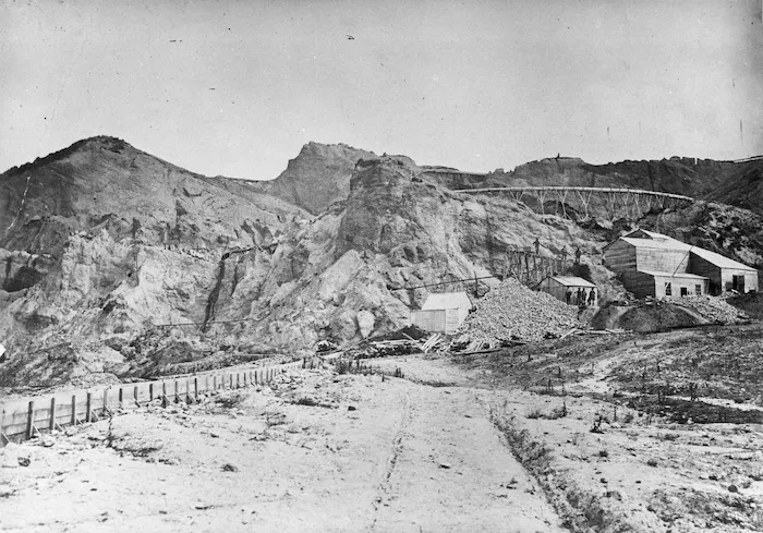 Deveril, Herbert, 1840-1911 :Gabriel's Gully, Otago