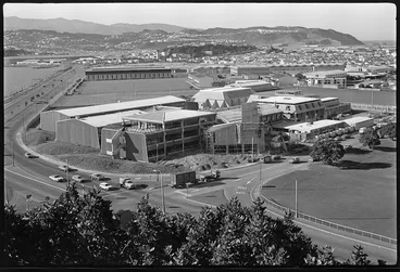 Image: St Patrick's College, Wellington, under construction, Cobham Drive, Kilbirnie, Wellington