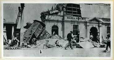 Image: 1931 Hawke's Bay Earthquake - Wairoa Post Office