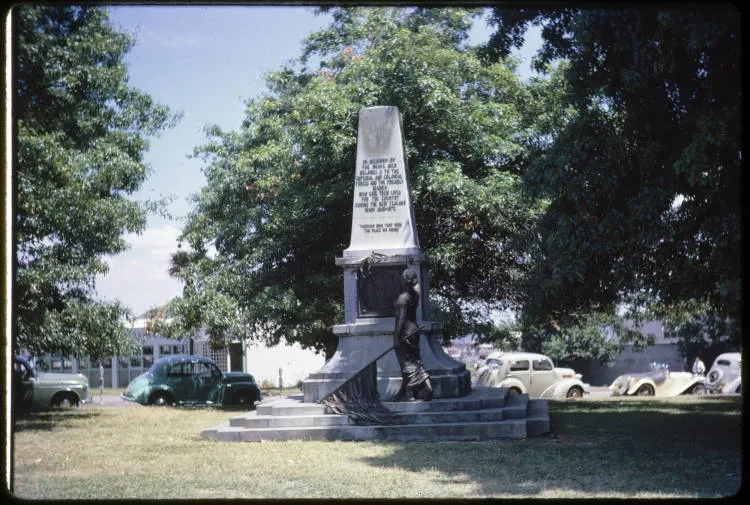 War Memorial, Symonds Street, Auckland Central, 1963