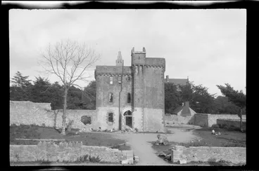 Image: Ruins of old church building, including stone walls, Killarney, County Kerry, Ireland