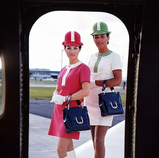 Air Hostess Uniform 1970 Lollipop 004