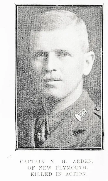 Image: Captain N H Arden of New Plymouth, killed in action