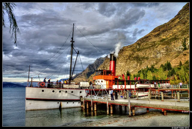 Earnslaw at Walter Peak Station