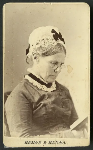 Image: Hemus & Hanna (Auckland) fl 1879-1882 :Portrait of E Colenso