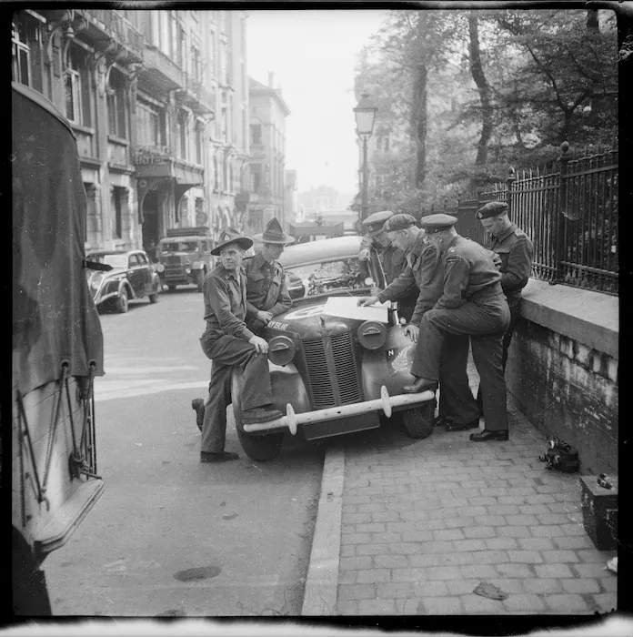 New Zealand Liaison Officers in Brussels - Photograph taken by Lee Hill