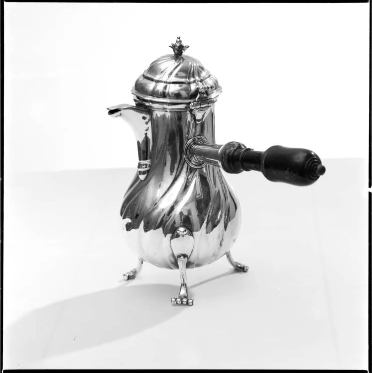 Silver coffee pot, 1968