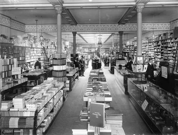 Image: Premises of Whitcombe & Tombs Ltd, Christchurch