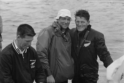 Earle Wells and Helmer Pedersen, Flying Dutchman sailing event