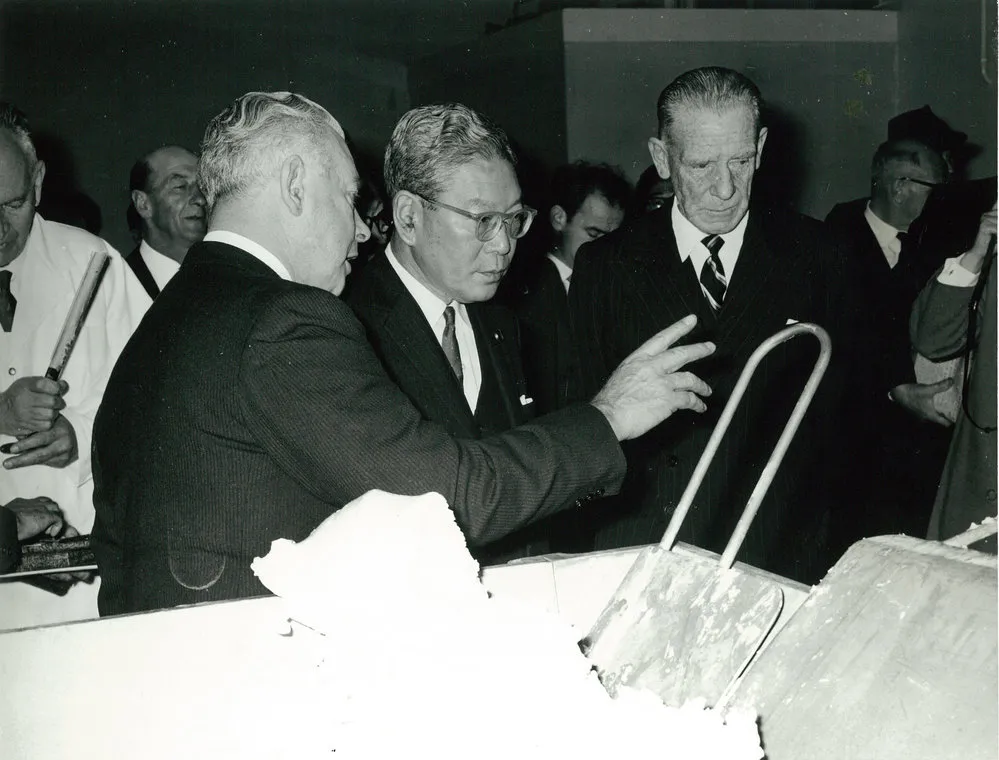 New Zealand Dairy Board. Prime Minister of Japan visit, 1963