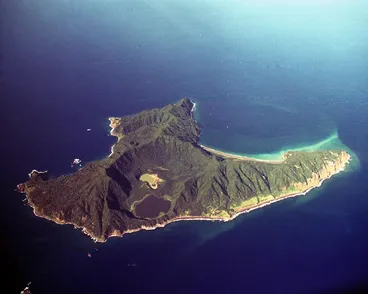 Image: Aerial view of Raoul Island