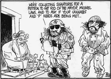 The mayor and the gangs Image: The mayor and the gangs