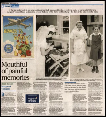 Image: Back Issues: Mouthful of painful memories