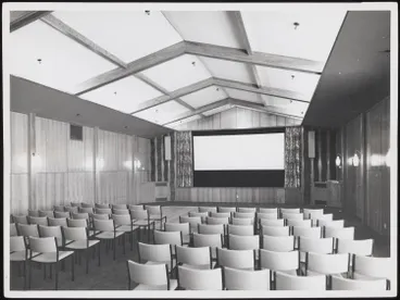 Image: The picture theatre at Waitangi Hotel