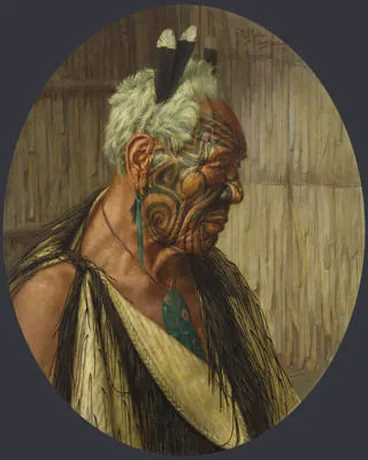 A Noble Relic of a Noble Race: Wharekauri Tahuna, a ‘Tohunga’ or Priest of the Tuhoe Tribe Image: A Noble Relic of a Noble Race: Wharekauri Tahuna, a ‘Tohunga’ or Priest of the Tuhoe Tribe