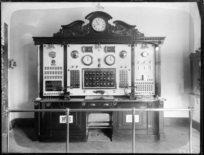Simplex fire alarm switchboard