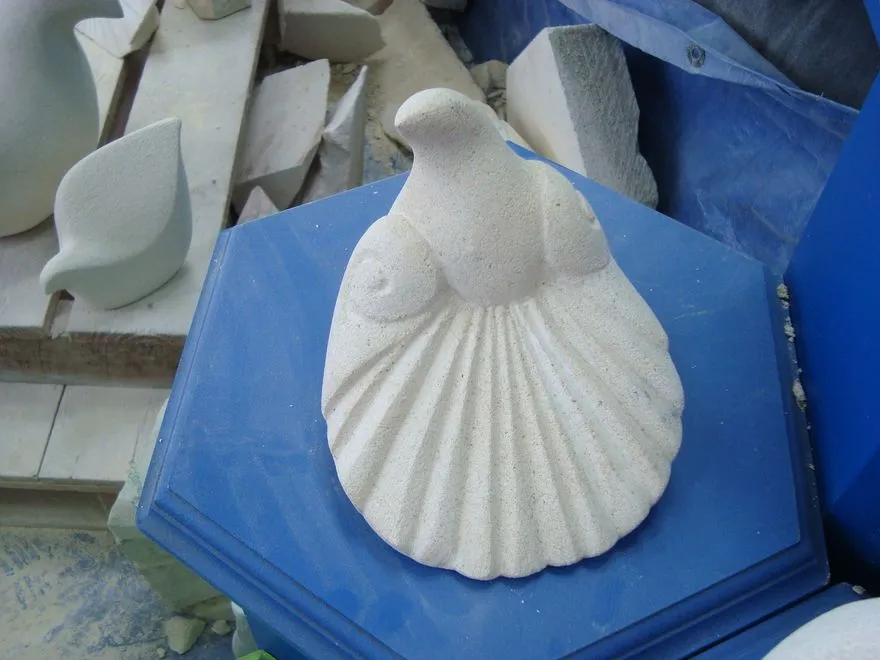 Fantail sculpture