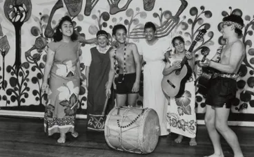 School music festival, Otara, 1988. Image: School music festival, Otara, 1988.