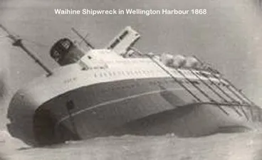 Image: Wahine Shipwreck in Wellington Harbour 1968 3