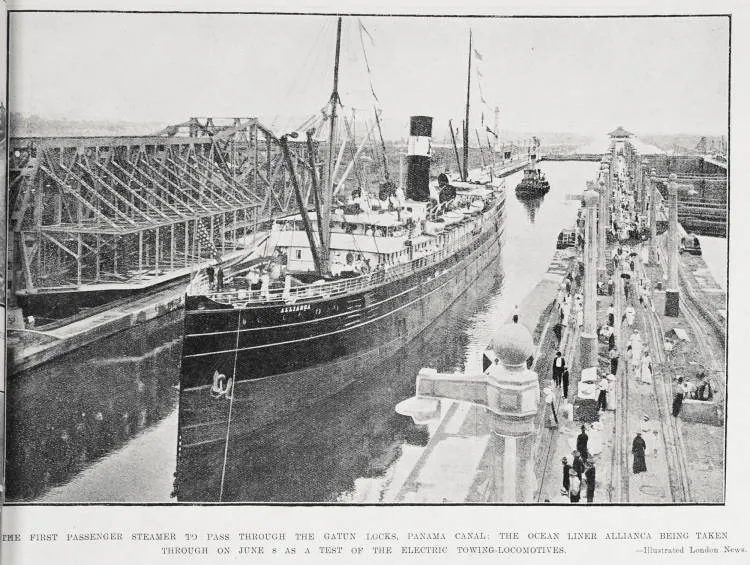 The ocean liner 'Allianca'