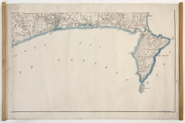 Image: Map, Wairoa and Mahia Peninsula