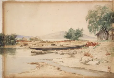 Image: Payton, Edward William 1859-1944 :Muruika. Ohinemutu Rotorua. [1900-1910].