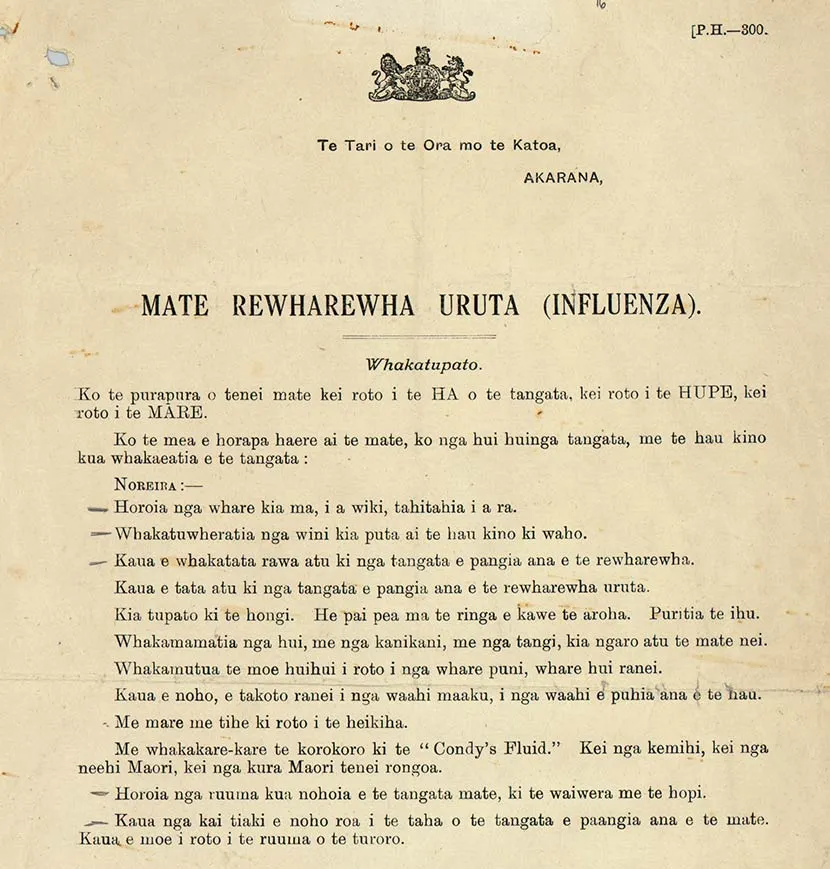 An influenza warning