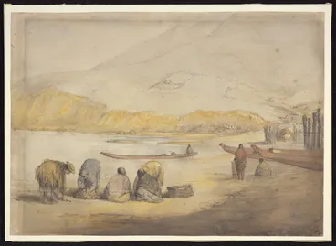 Image: Barraud, Charles Decimus, 1822-1897: [Round the Rocks, Clyde Quay, McLoughlin's Farm]