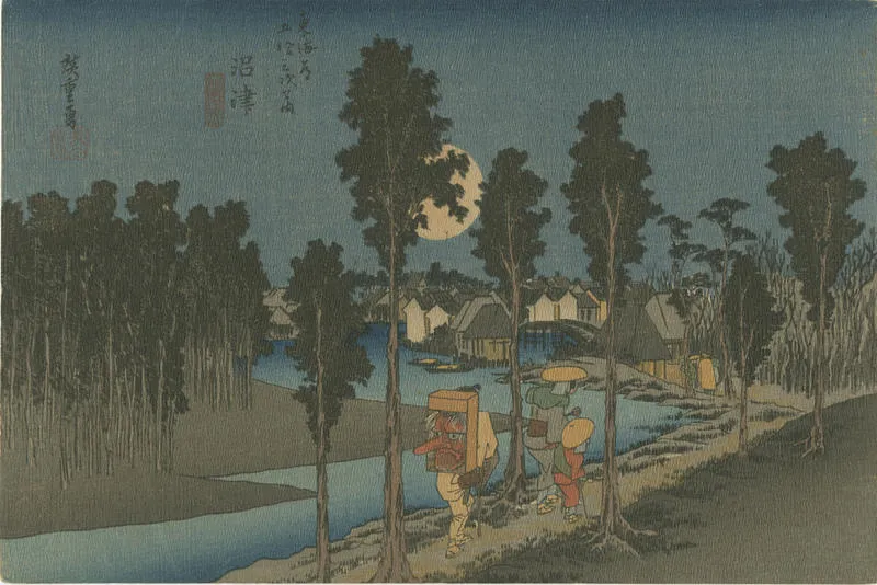 Station Numazu, Morning Mist (tasogare zu)