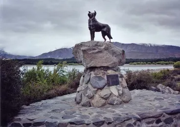 The sheepdog memorial, Lake Tekapo Image: The sheepdog memorial, Lake Tekapo