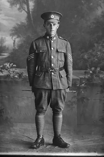 Image: Sergeant J Jackson, 1917