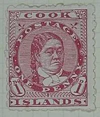 Stamp: Cook Islands One Penny