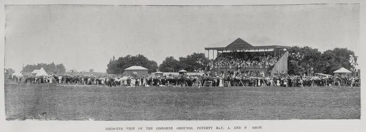 The Poverty Bay A. and P. Society's Show Gisborne, October 22nd and 23rd, 1901