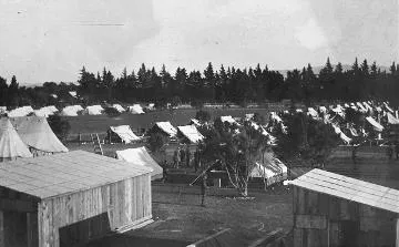Canvas Camp at Featherston Military Camp
