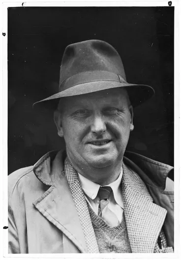 Image: Film-maker Rudall Hayward - Photograph taken by B Snowden