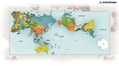AuthaGraph world map