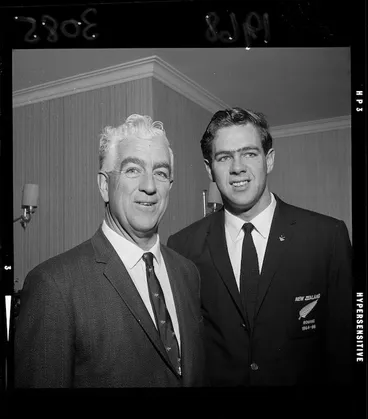 Image: Gerald and John Gibbons, witnesses at Court of Inquiry into Wahine sinking