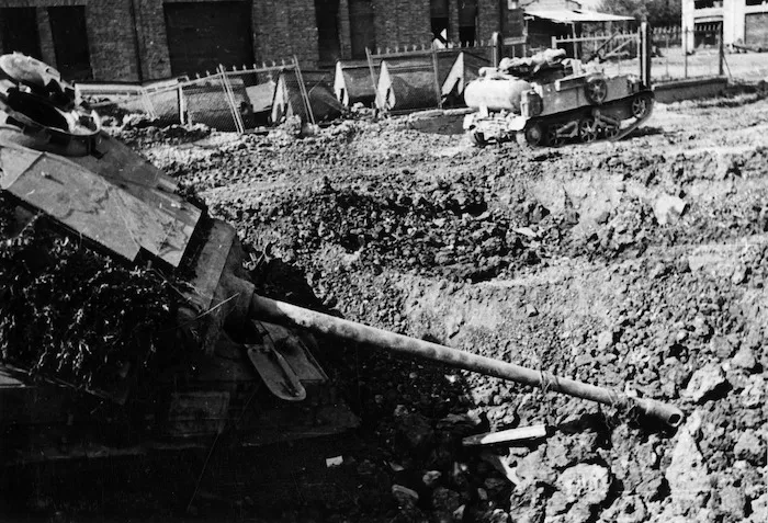 Military tanks, Medicina, Italy