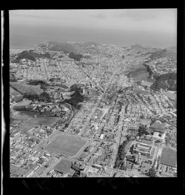 Image: Newtown from Basin Reserve, Wellington