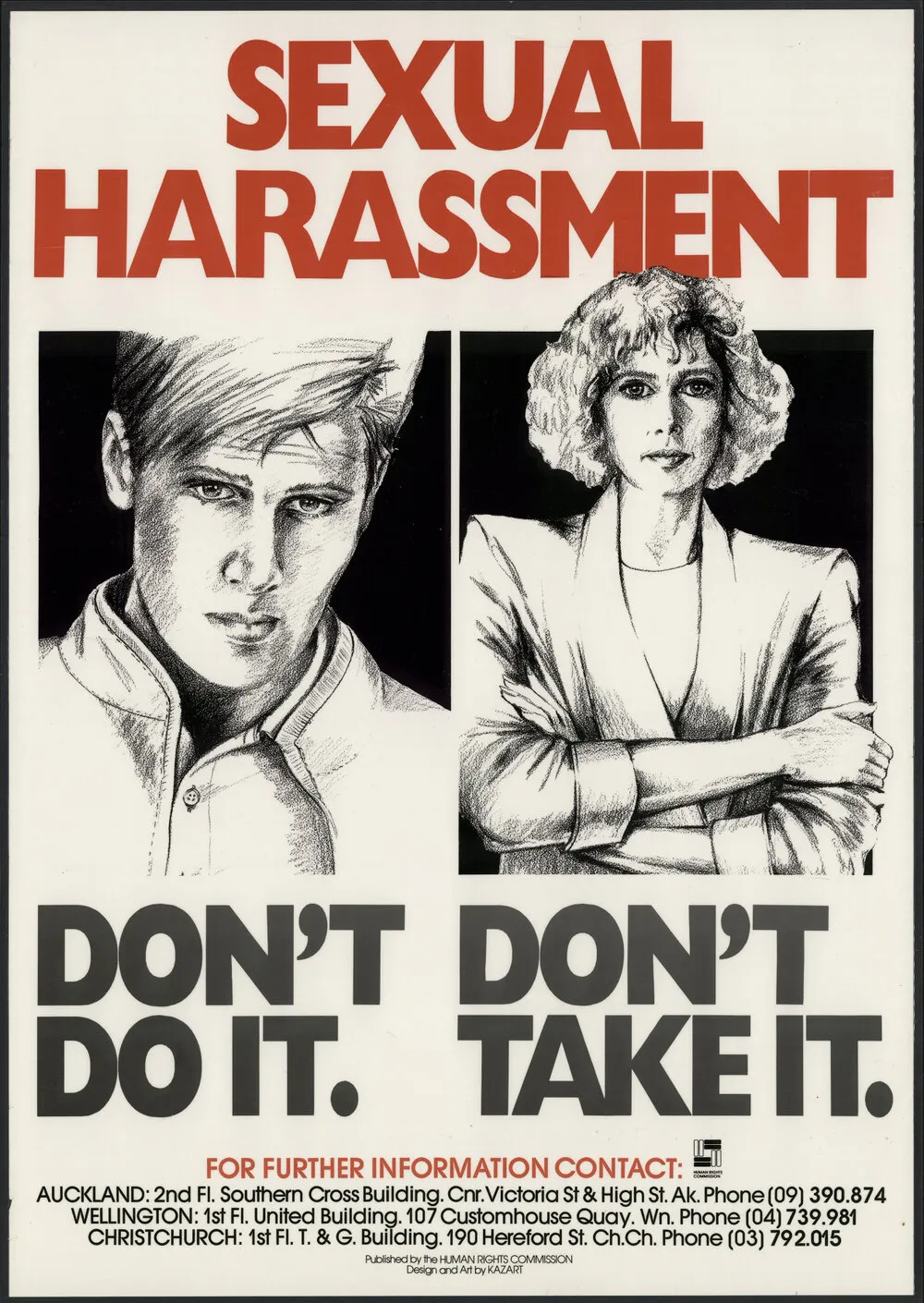 'Sexual Harassment, Don't Do It'