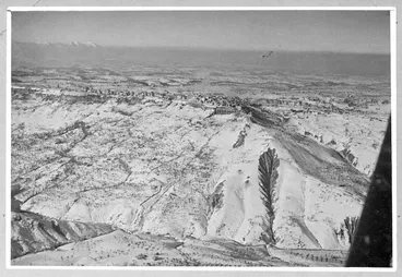 Image: Aerial view of the ridge below Orsogna, Italy - Photograph taken by George Kaye
