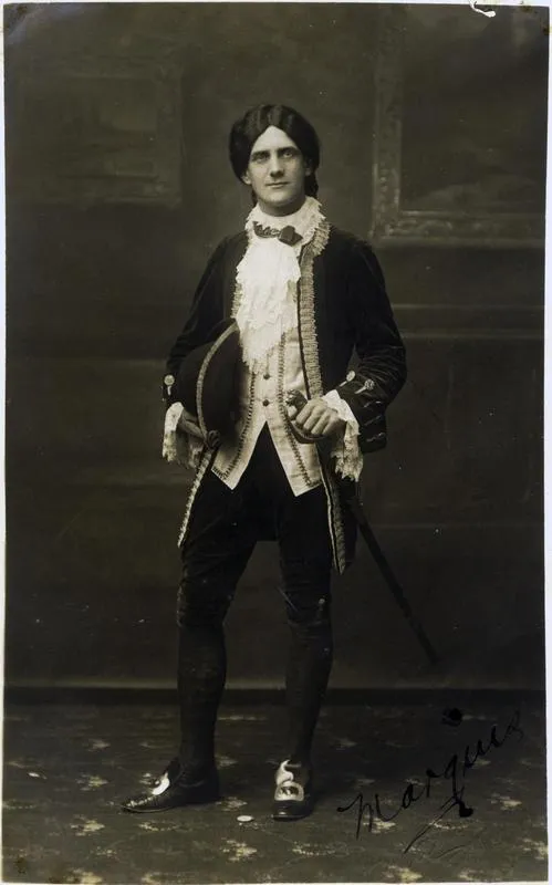 W A Watters in Oamaru Amateur Operatic Society production of "Les cloches de Corneville".