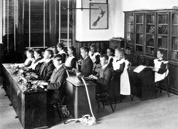 Image: Teaching blind children