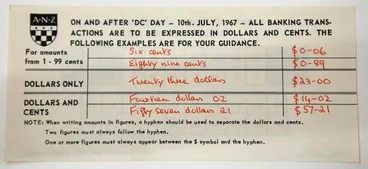 Image: Information - Decimal Currency Day